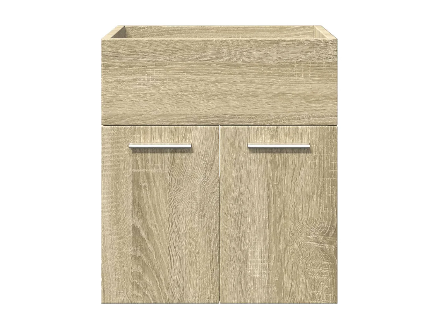 Conjunto de muebles de baño de 4 piezas roble sonoma