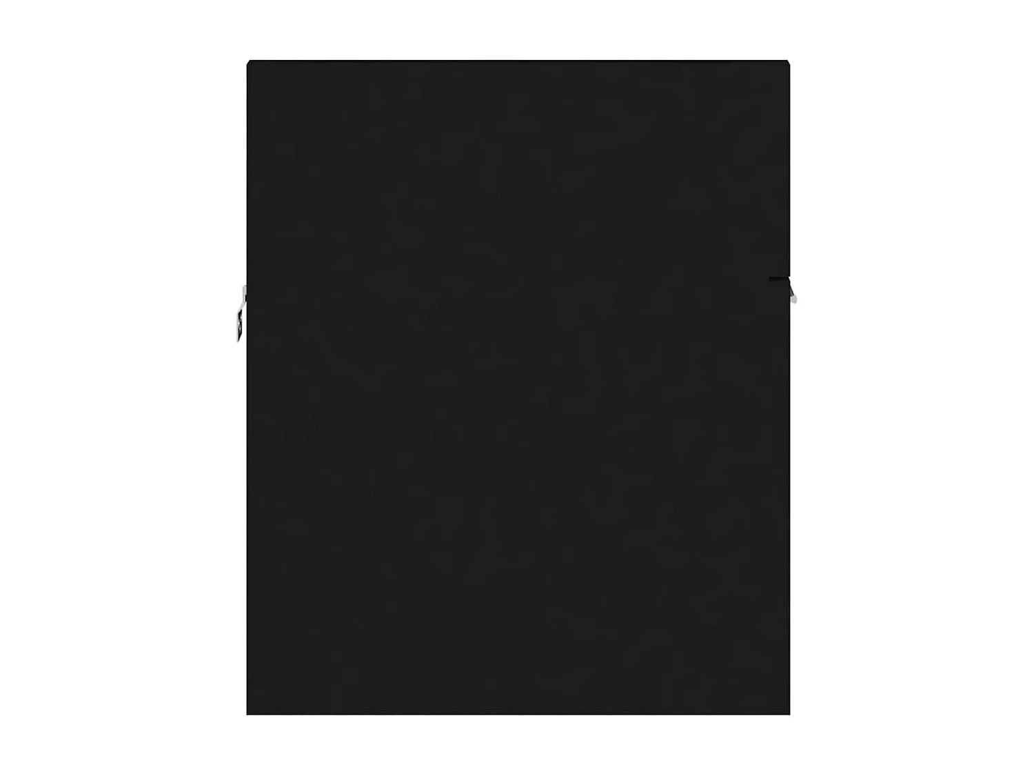 Armoire d'évier avec lavabo intégré Noir Bois d'ingénierie