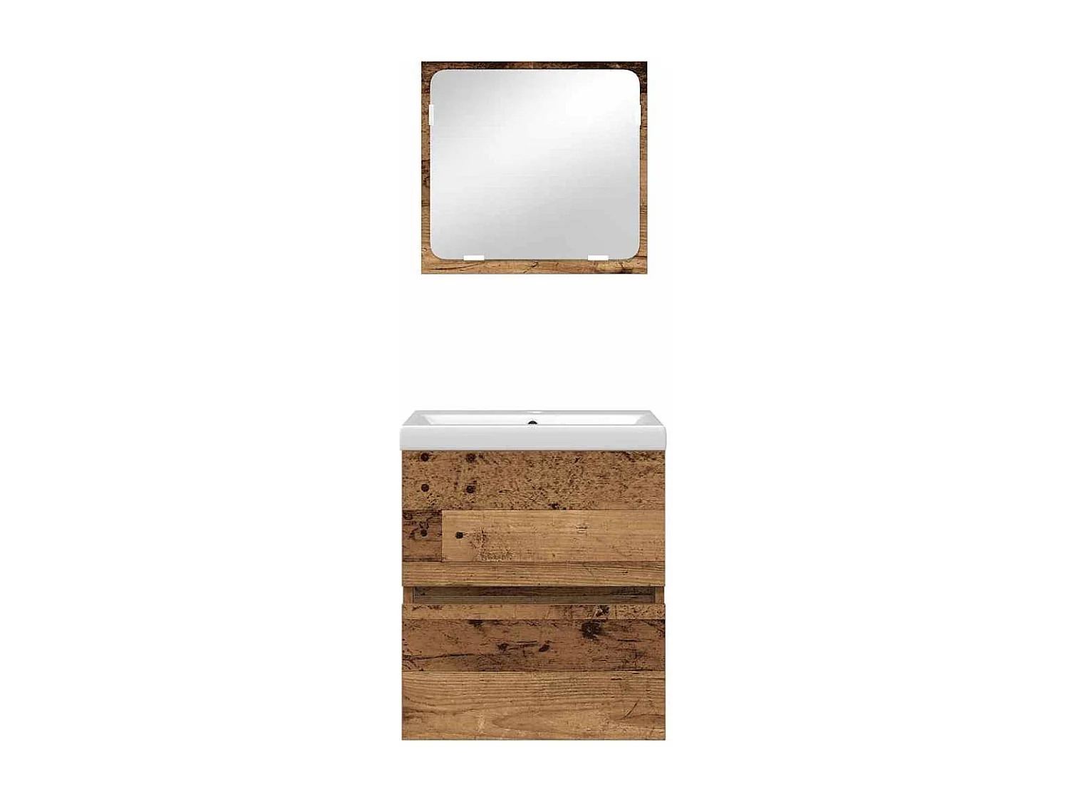Set di mobili da bagno con cassetto 3 pezzi
