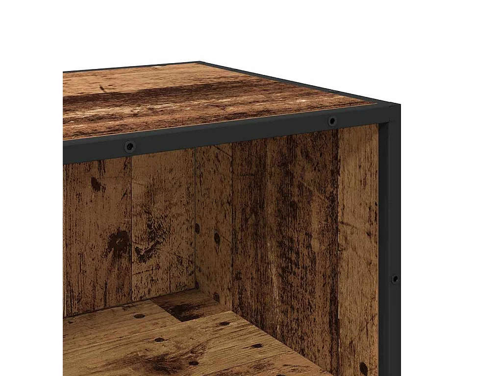 Mobile da bagno in legno antico 35 x 37,5 x 100 cm