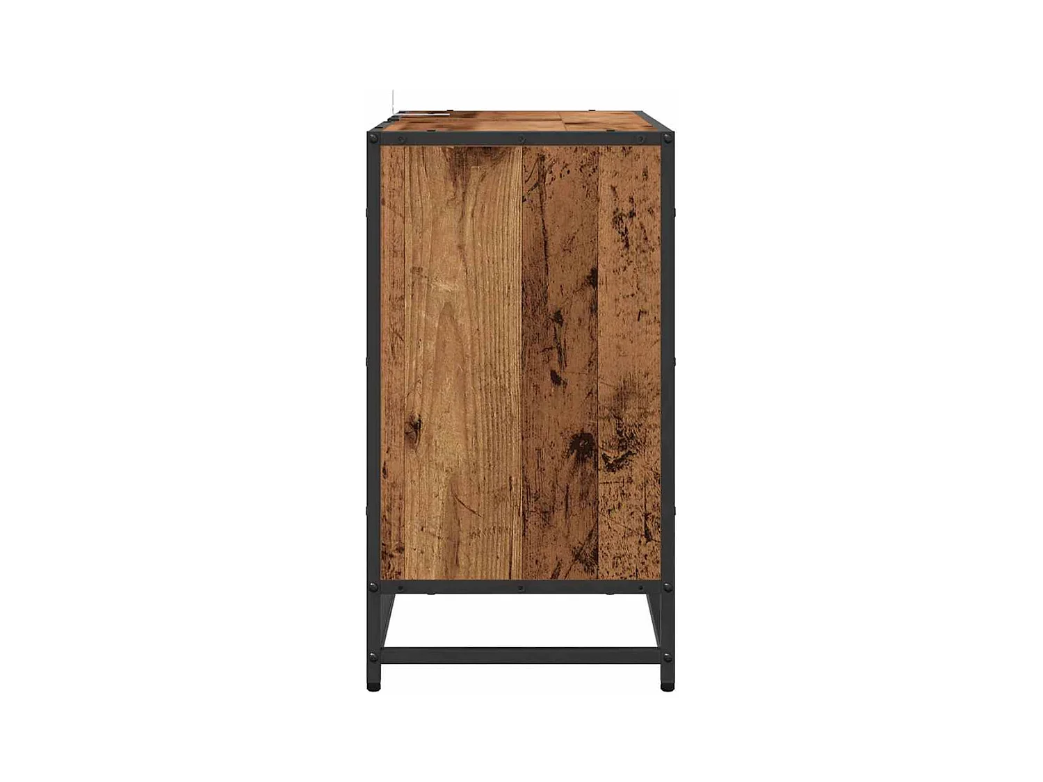 Mueble de baño para lavabo de madera antigua 65 x 33 x 60 cm
