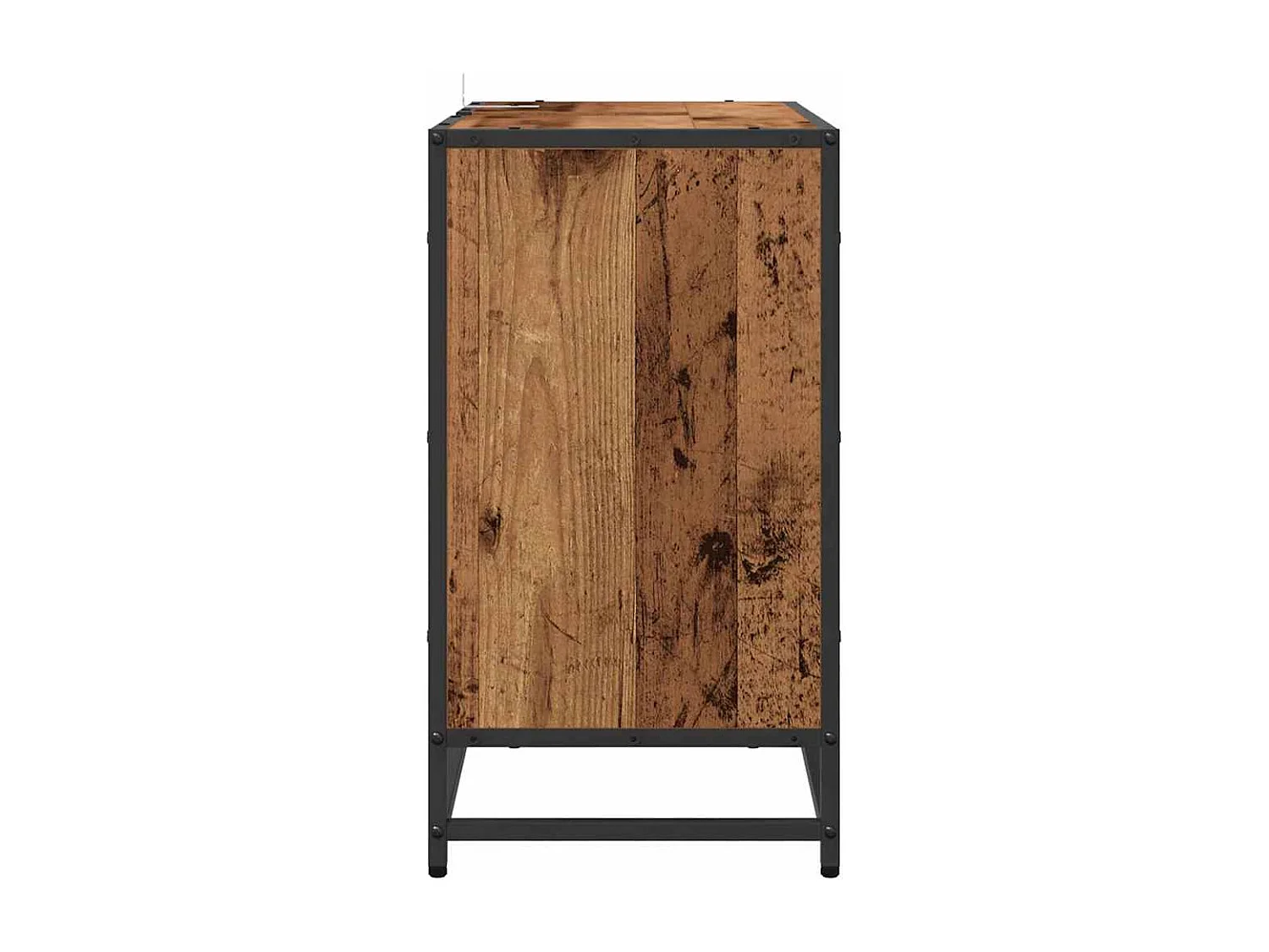 Meuble de Lavabo de Salle de Bain Bois ancien 65 x 33 x 60 cm