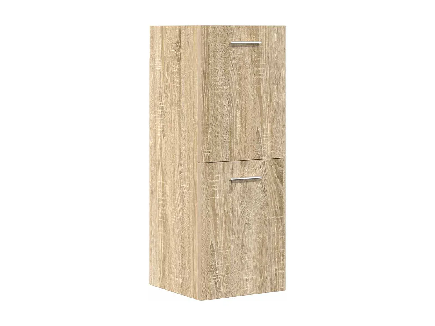 Ensemble de meubles de salle de bain 5 pcs chêne sonoma