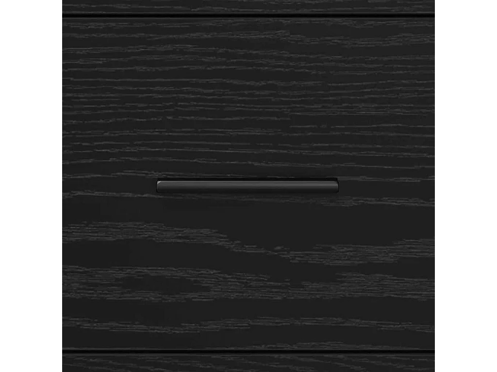 Cabinet de salle de bain Chêne noir 35 x 37.5 x 166 cm