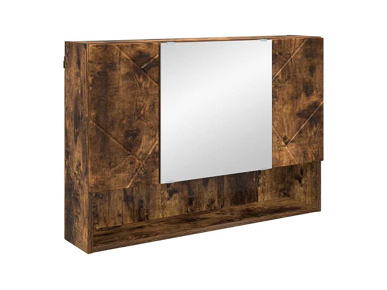 5-delige badkamermeubelset Gerookt Eiken