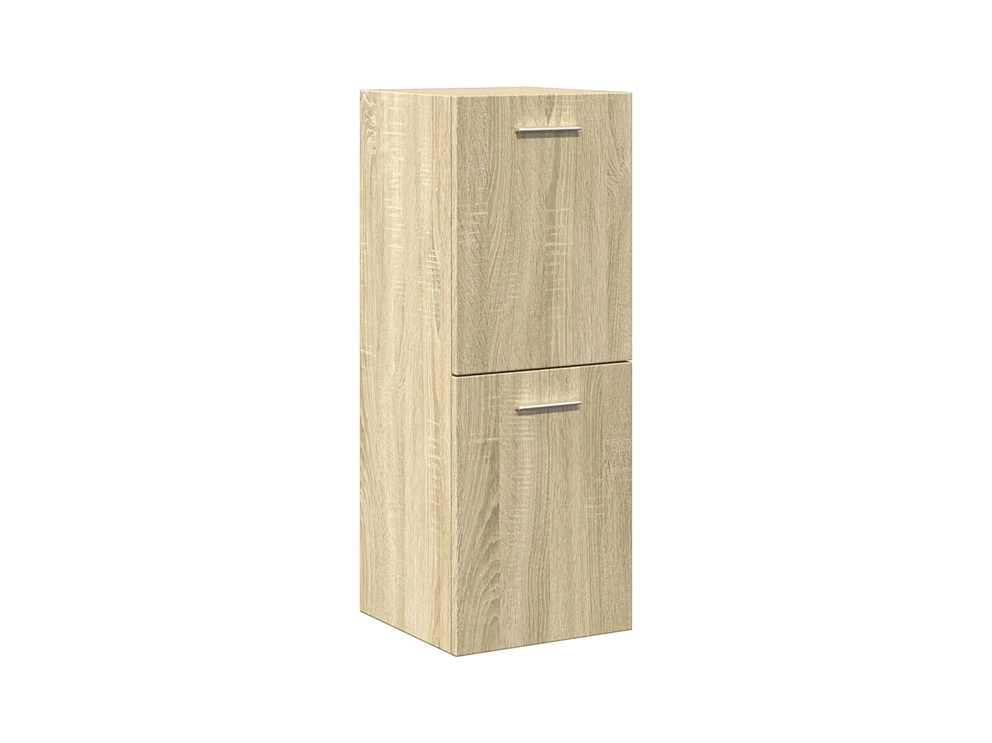 4-delige badkamermeubelset Sonoma Oak