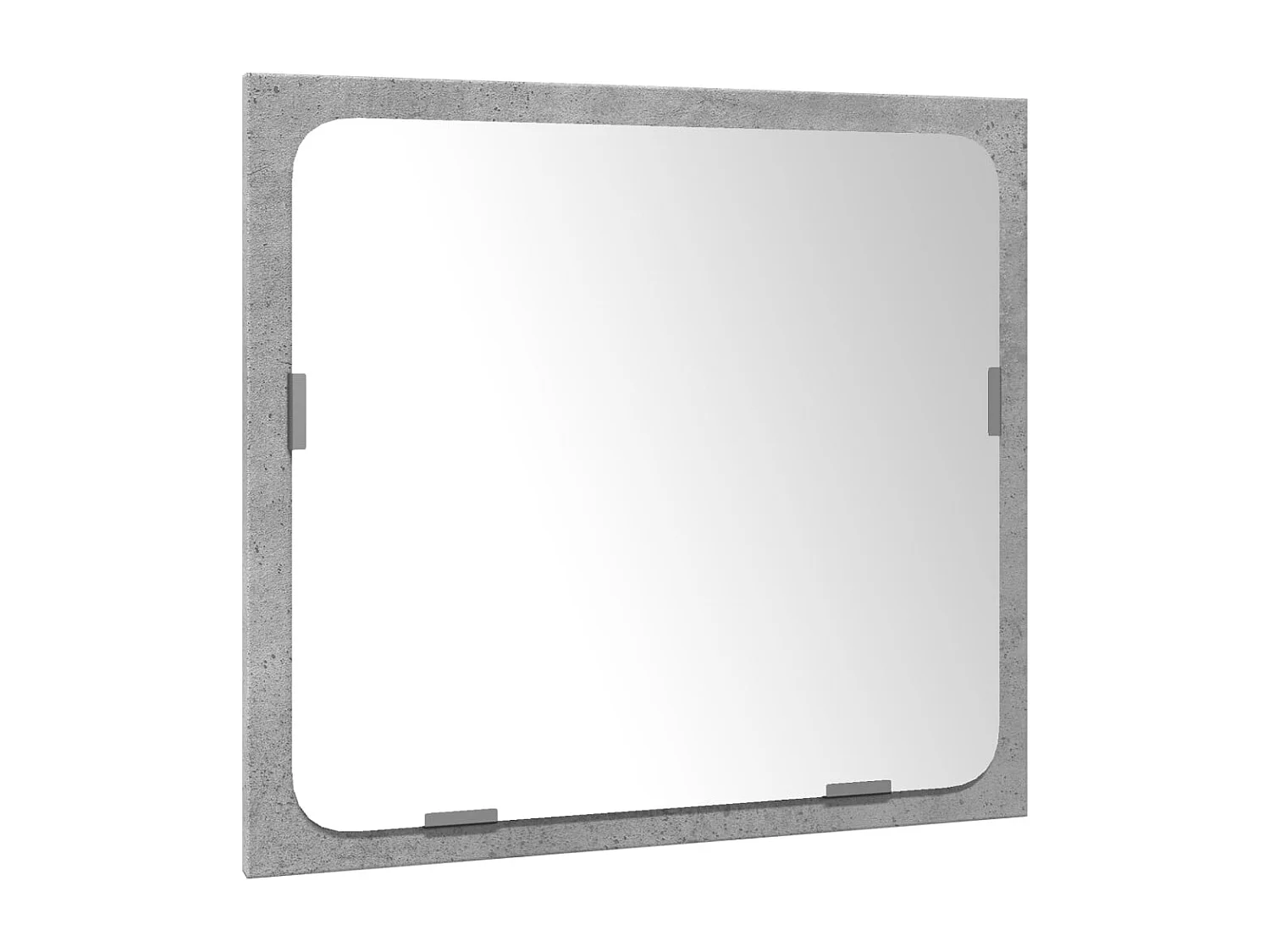 3-teiliges Badmöbel-Set Betongrau