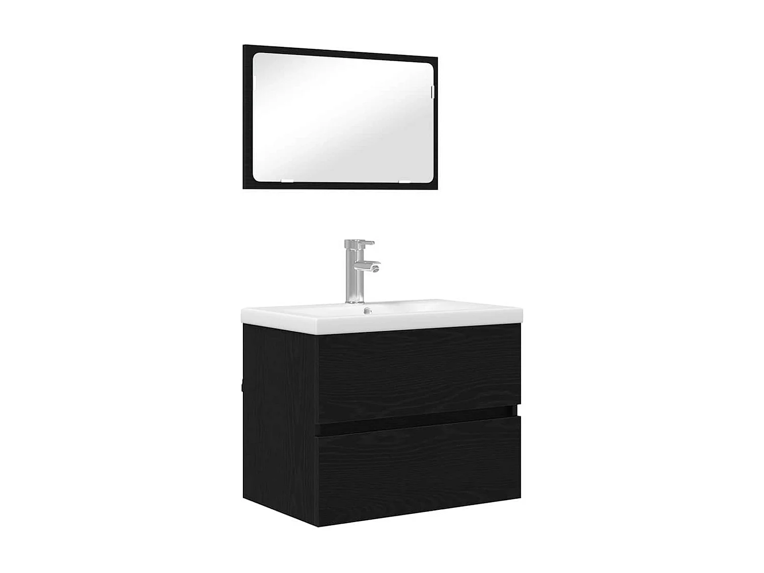 Ensemble de mobilier de salle de bain 3 pcs chêne artisanal