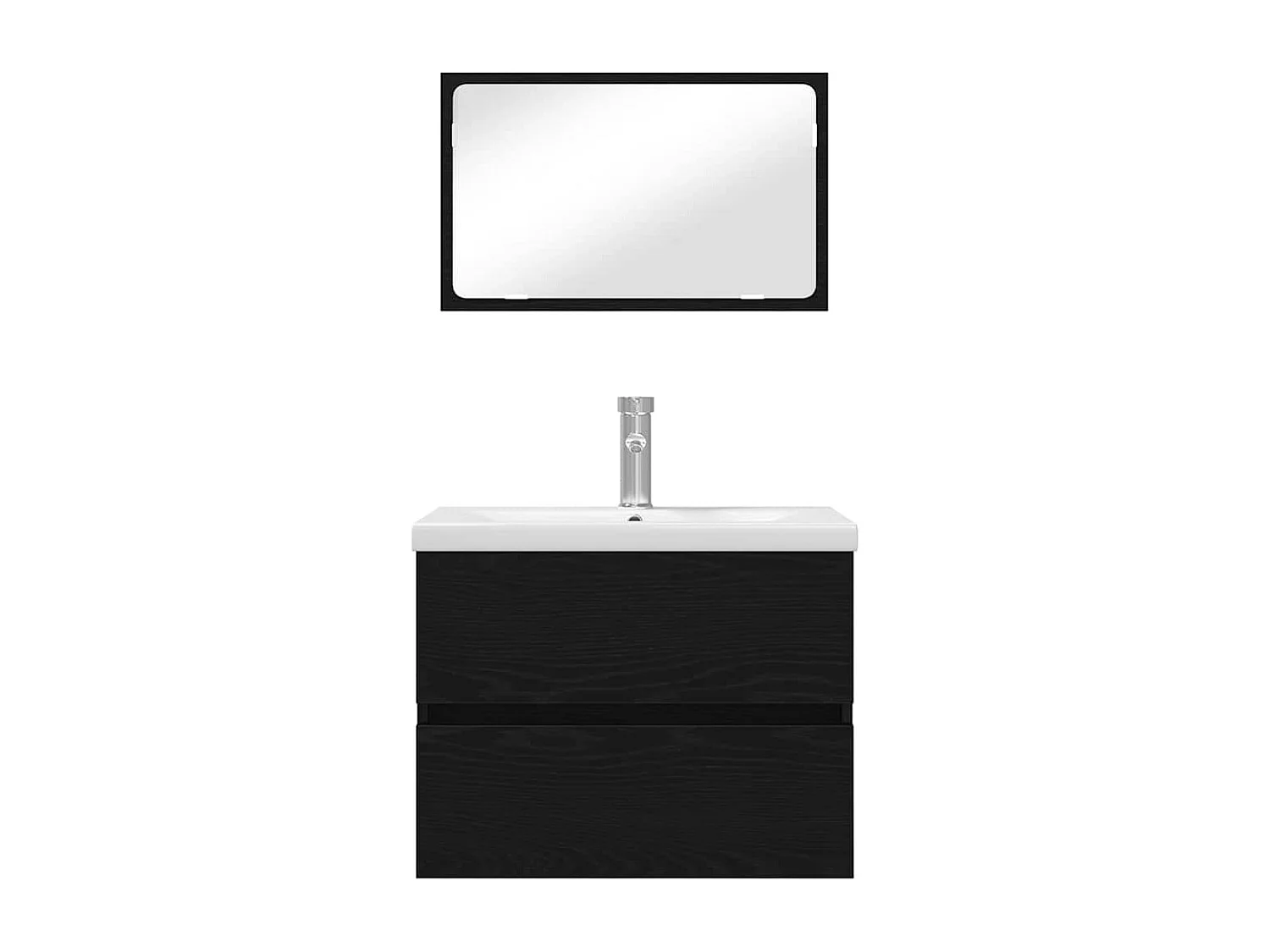 Ensemble de mobilier de salle de bain 3 pcs chêne artisanal