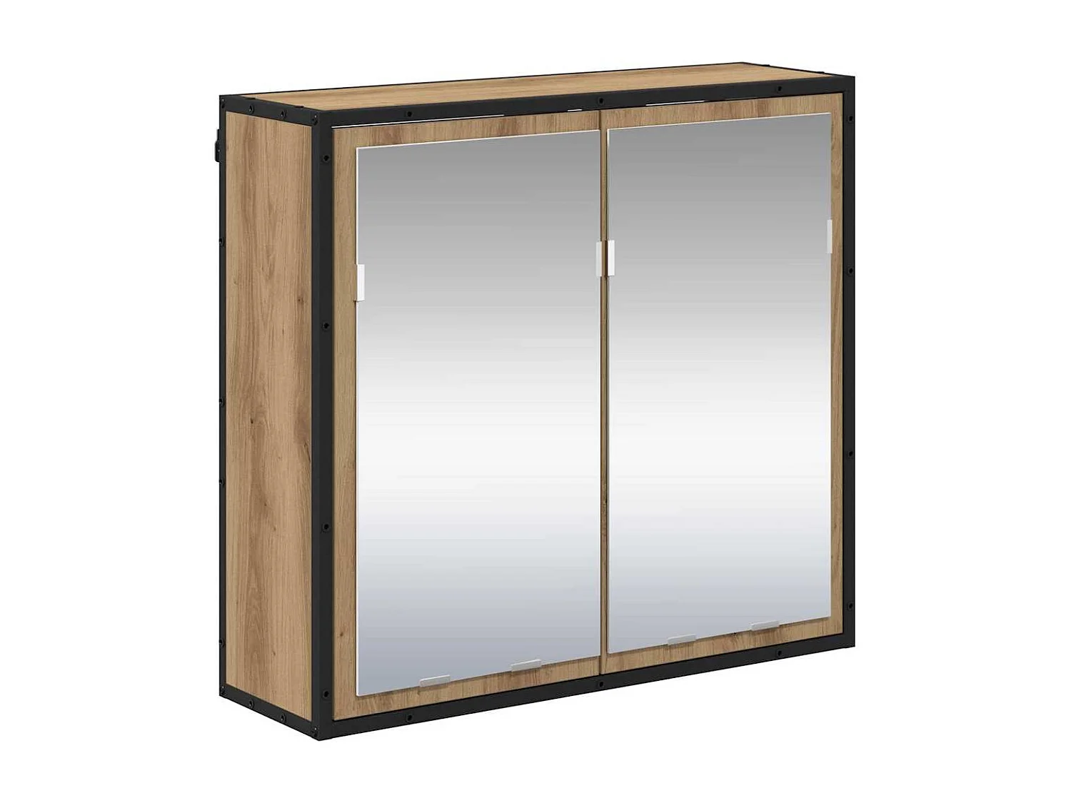 Ensemble de mobilier de salle de bain 2 pcs chêne artisanal