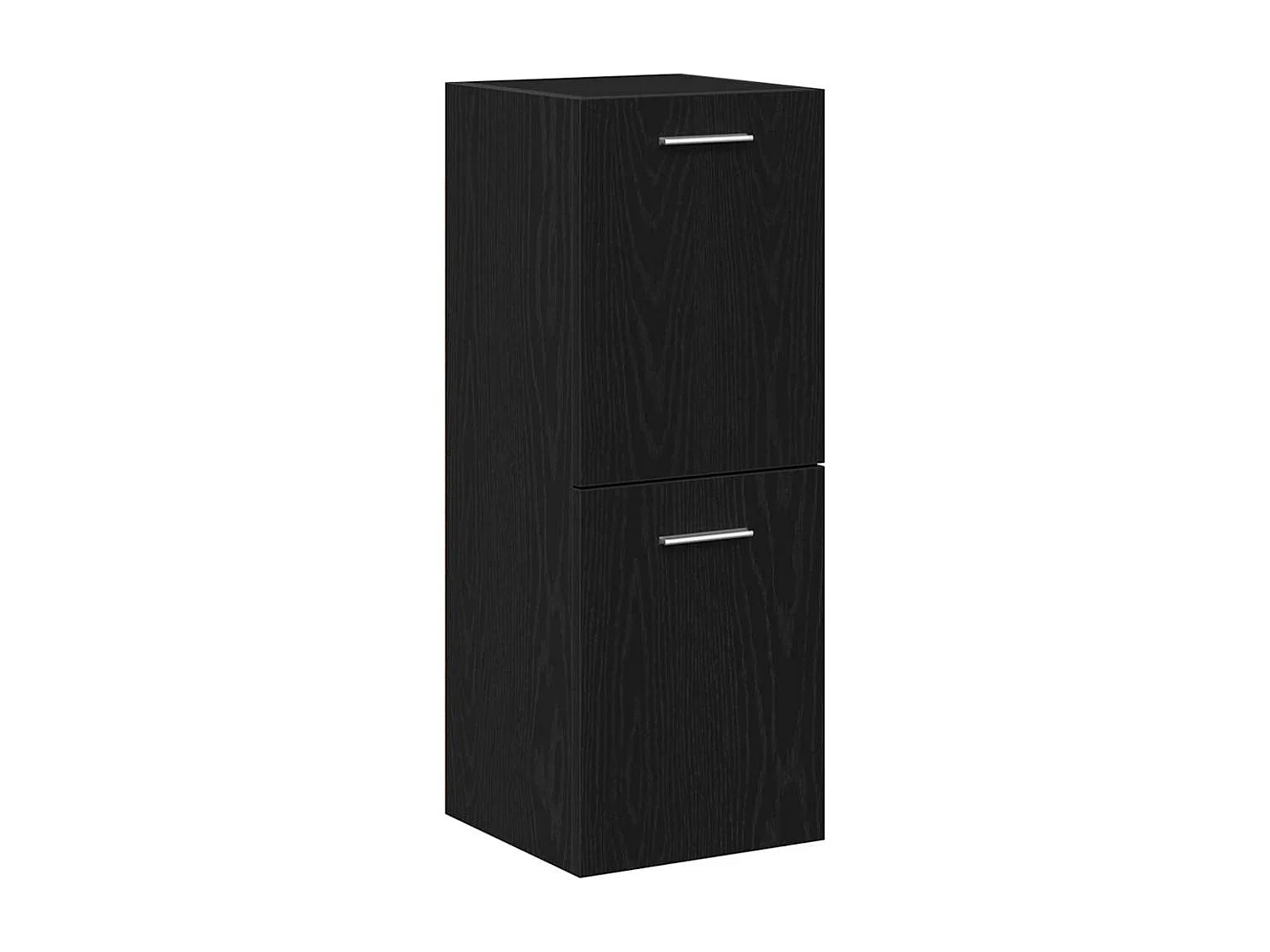 Ensemble de Meubles de Salle de Bain 4 pcs Chêne noir