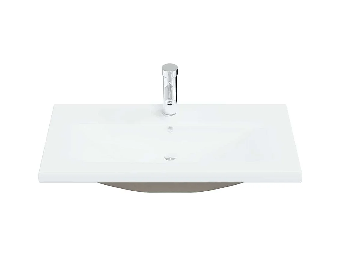 Armoire d'évier Chêne noir 90 x 38.5 x 46 cm Bois d'ingénierie