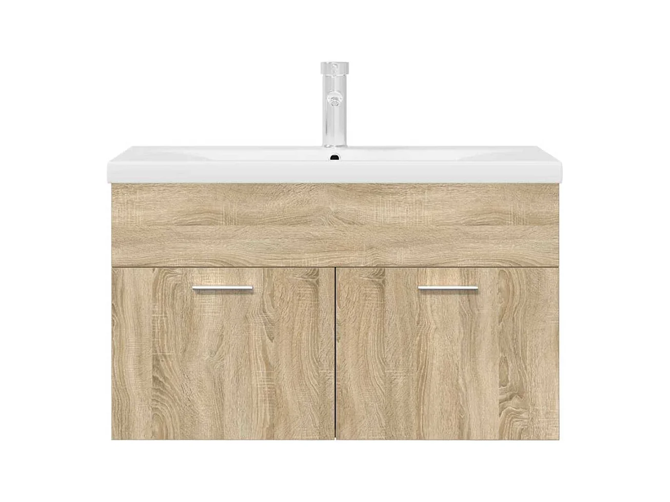 Mueble de baño con lavabo y grifo integrados