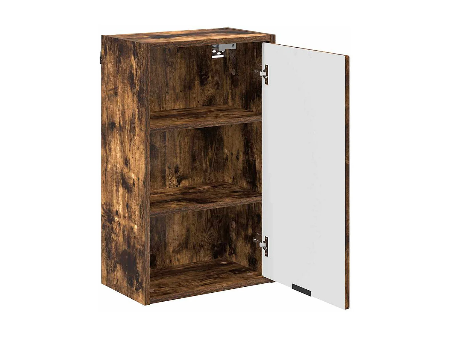 Set di mobili da bagno Plaid 3 pezzi Rovere Fumé