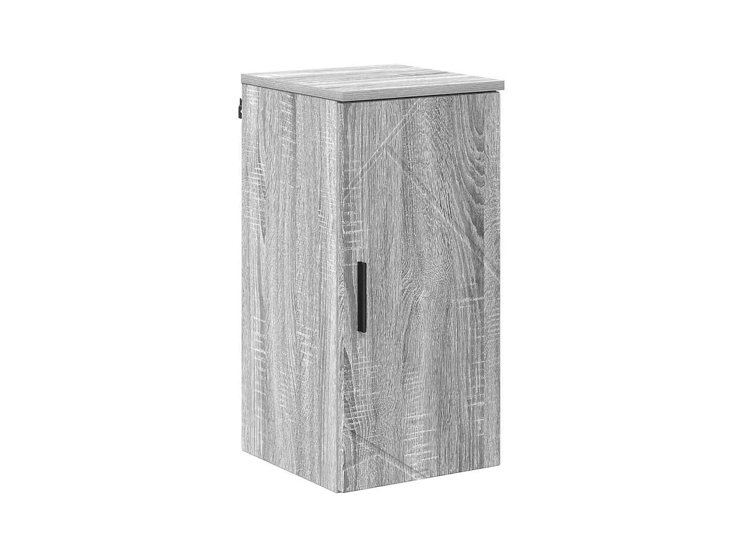 Ensemble de mobilier de salle de bain 5 pcs Sonoma gris