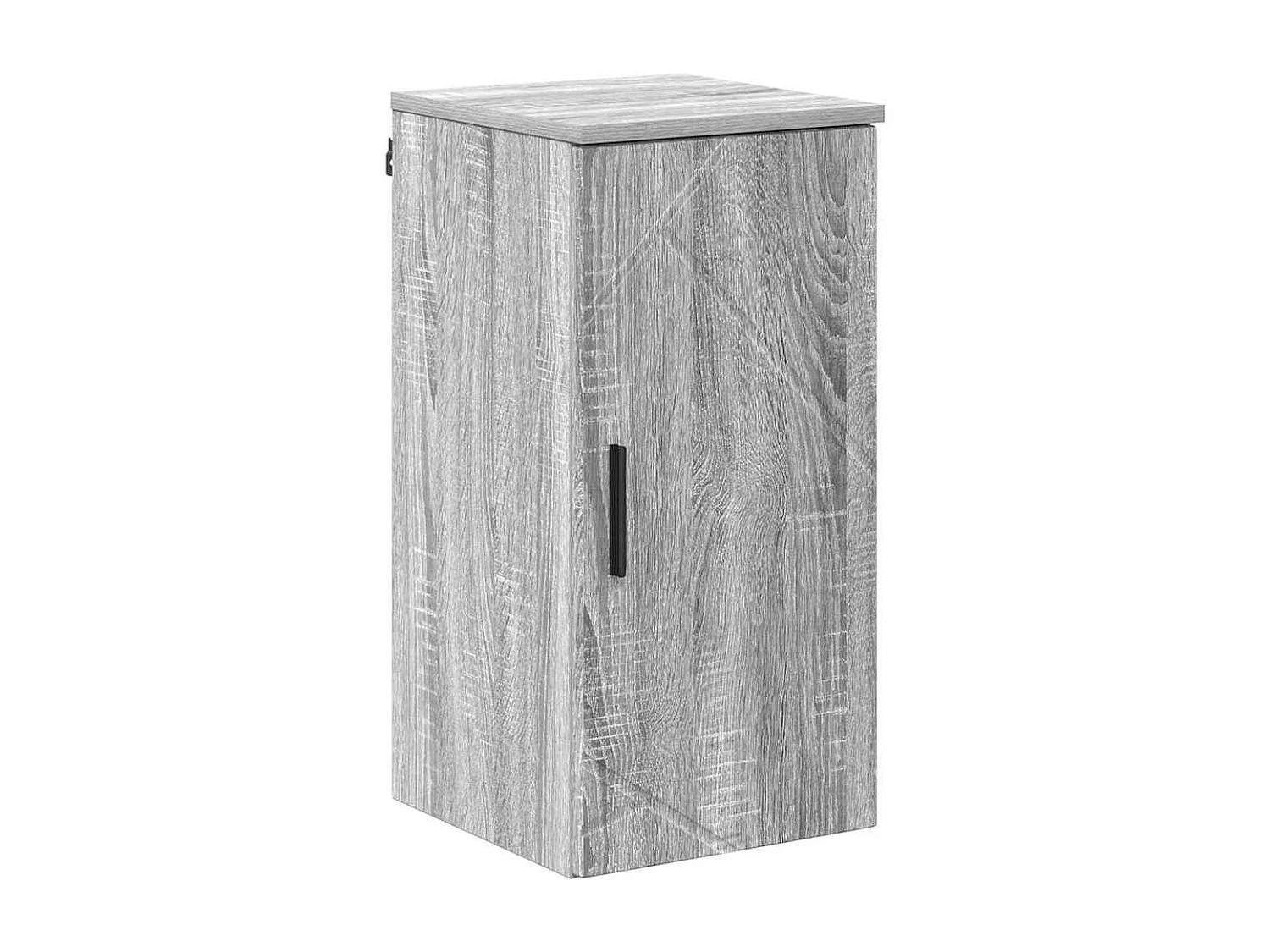 Ensemble de mobilier de salle de bain 5 pcs Sonoma gris