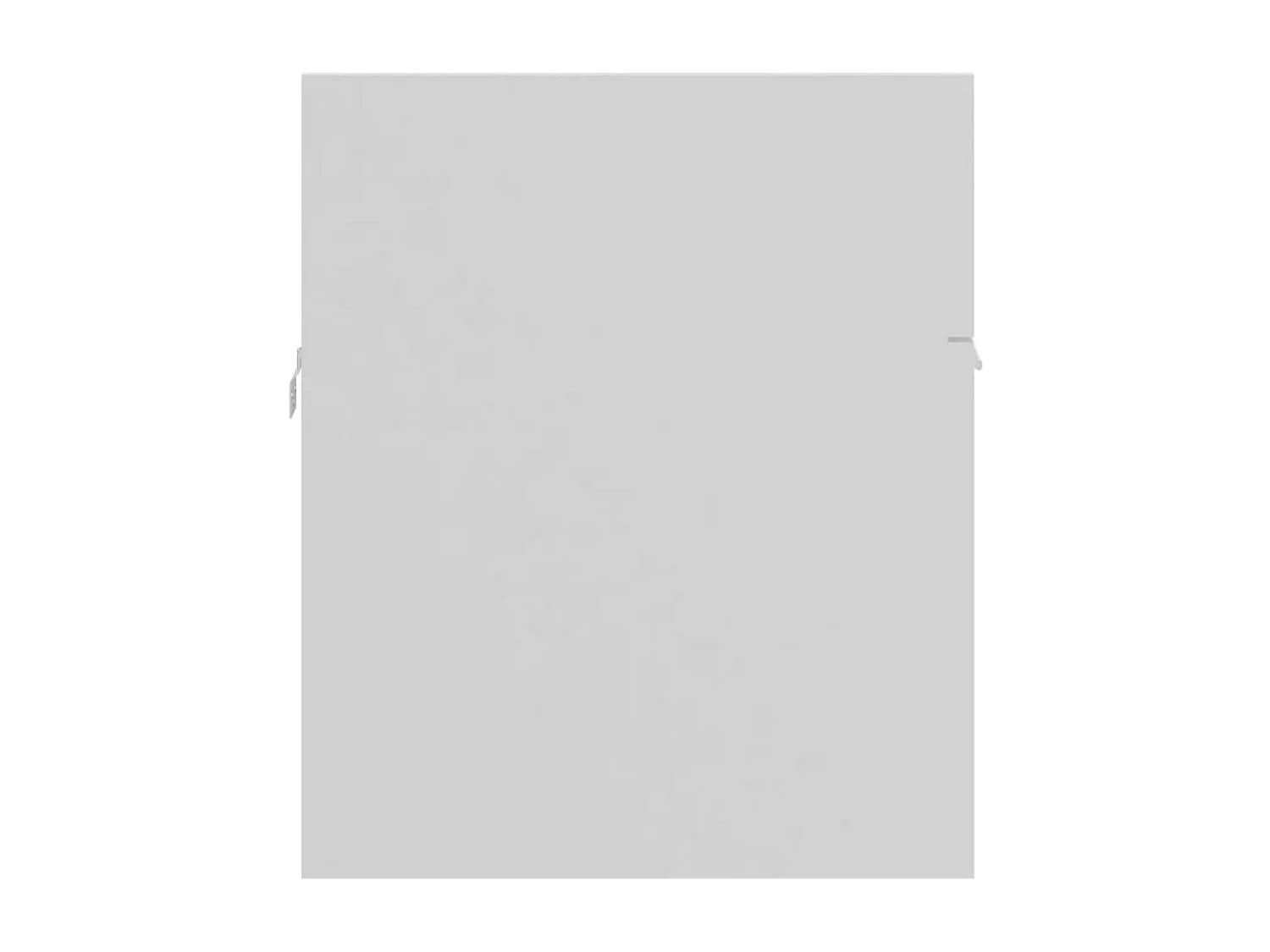 Ensemble de meubles de salle de bain Blanc Bois d'ingénierie