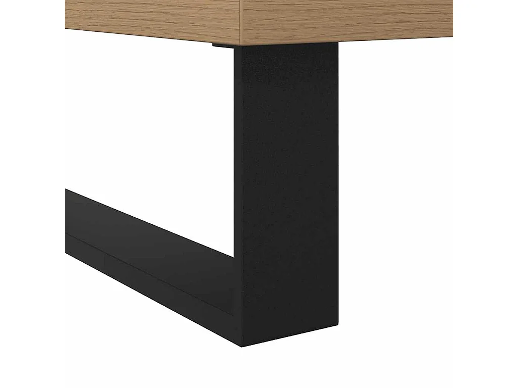 Badkamer wastafelkast handgemaakt eiken 65x33x60 cm