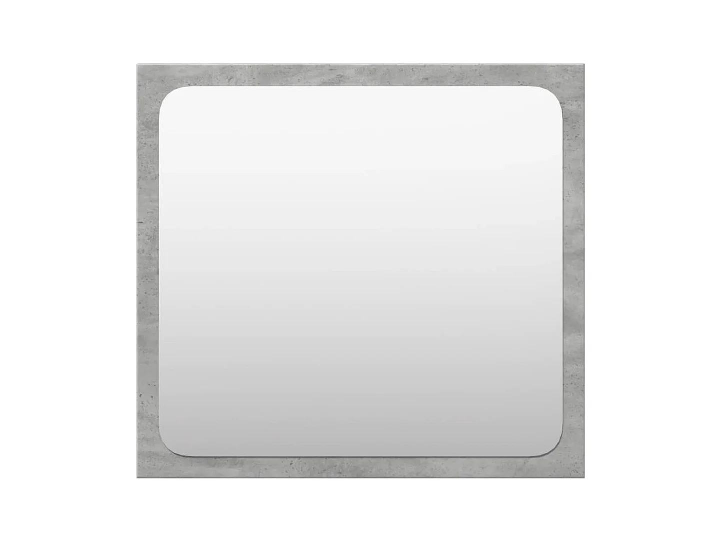 4-teiliges Badmöbel-Set Betongrau