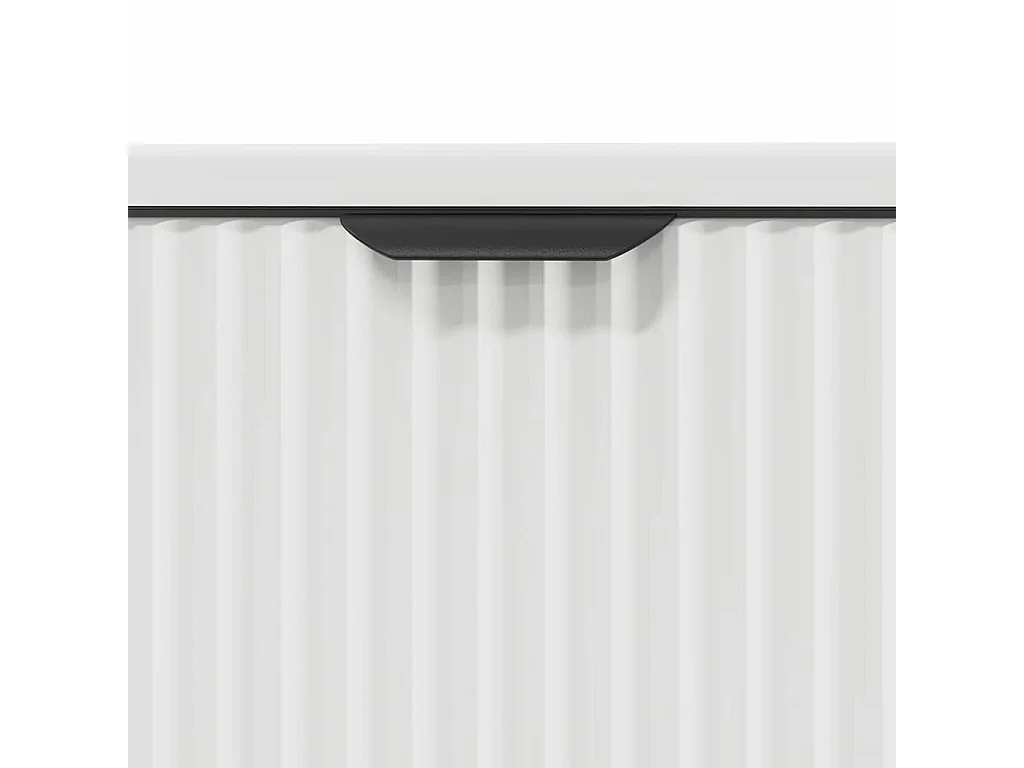 Conjunto de muebles de baño con cajón 3 piezas Blanco