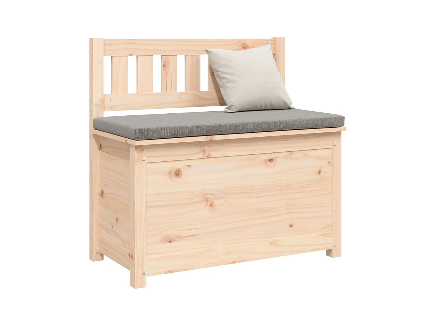 Banco 80x41x77 cm Madera maciza de pino