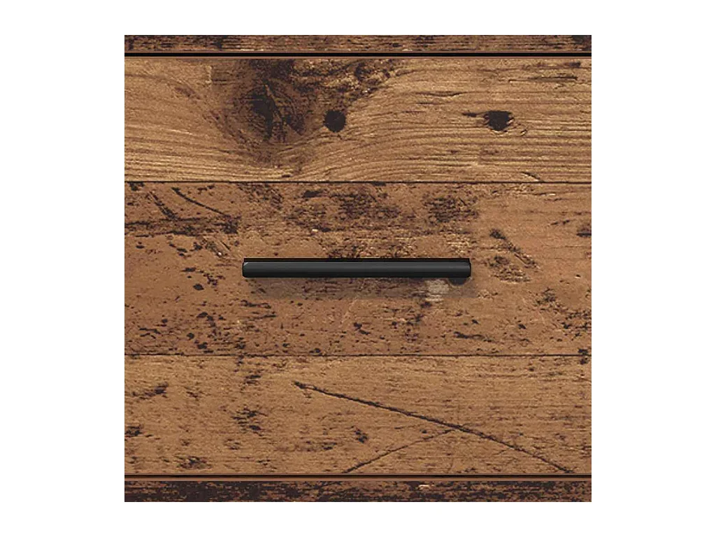 Mobile da bagno in legno antico 35 x 37,5 x 166 cm