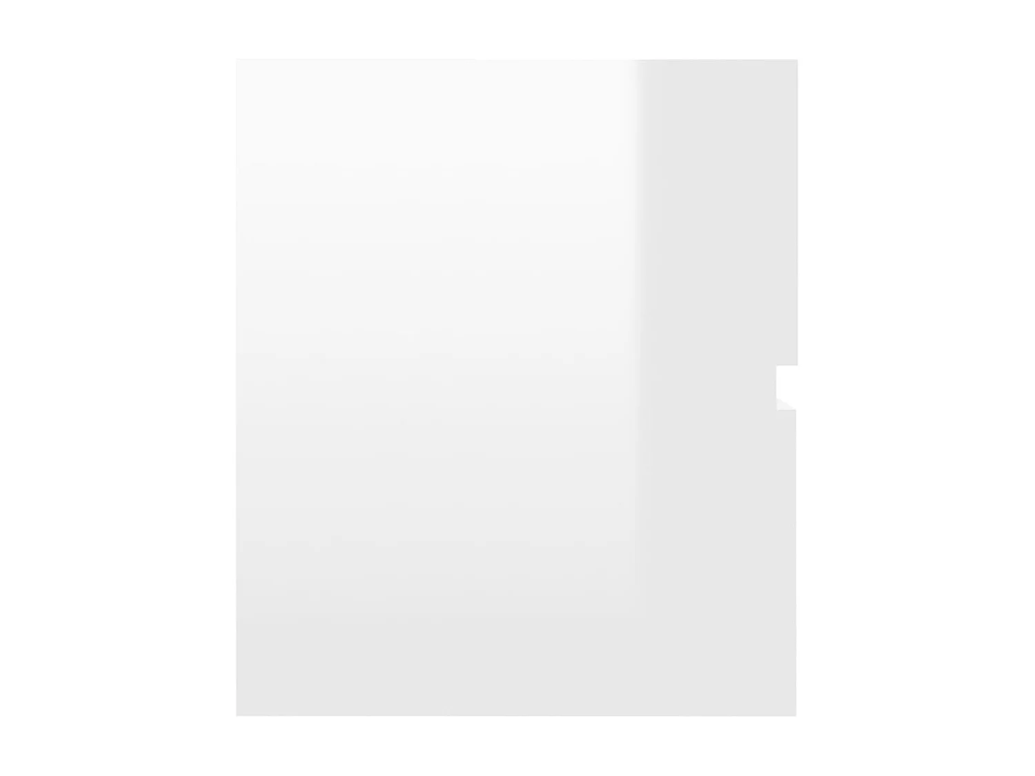 Badkamermeubels van wit glanzend bewerkt hout