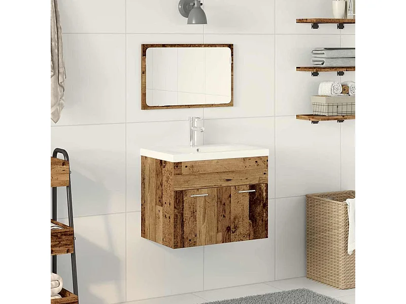 Ensembles Autre Bois ancien 60 x 38.5 x 46 cm Bois d'ingénierie