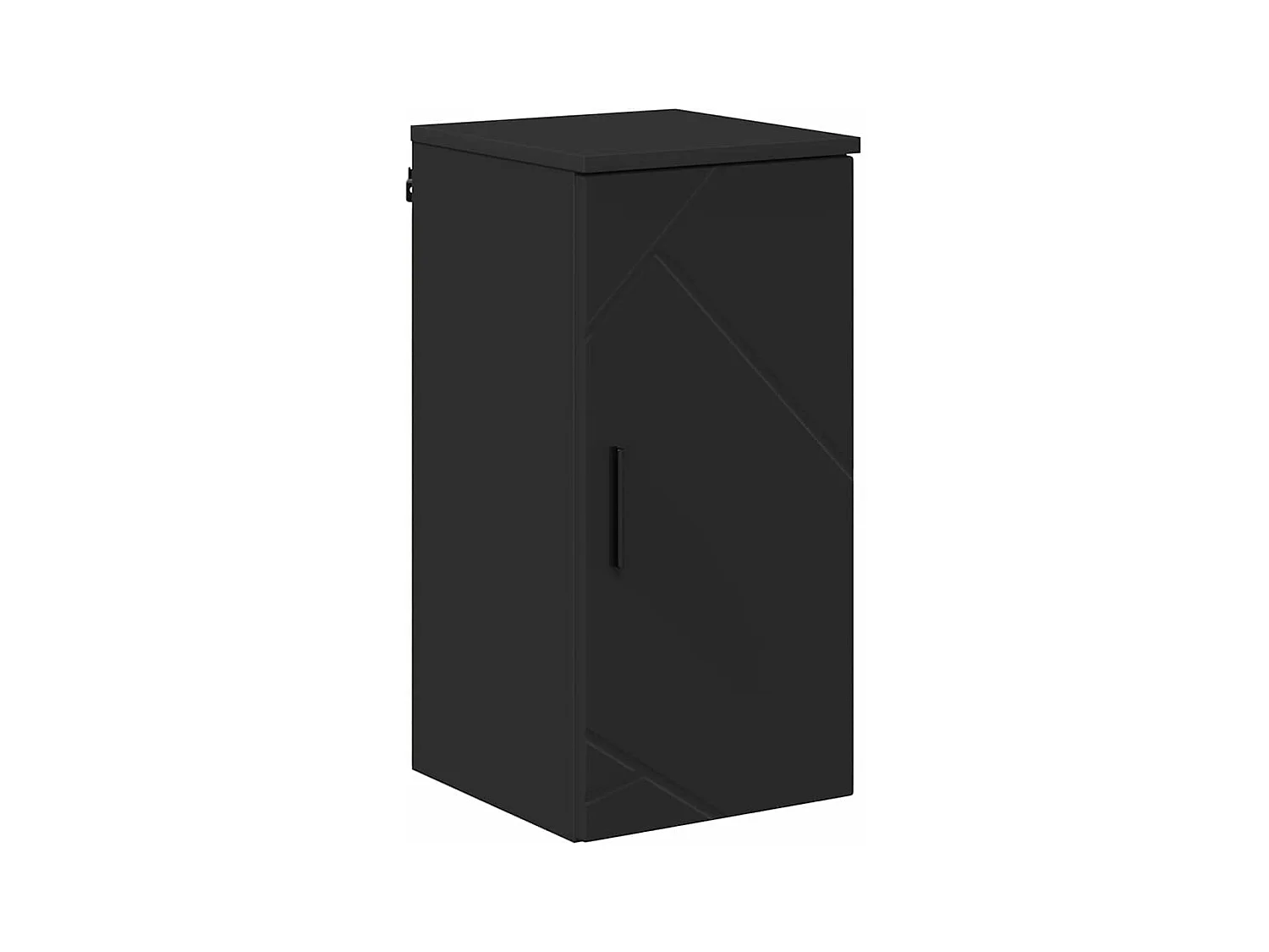 Ensemble de mobilier de salle de bain avec tiroir 5 pcs Noir