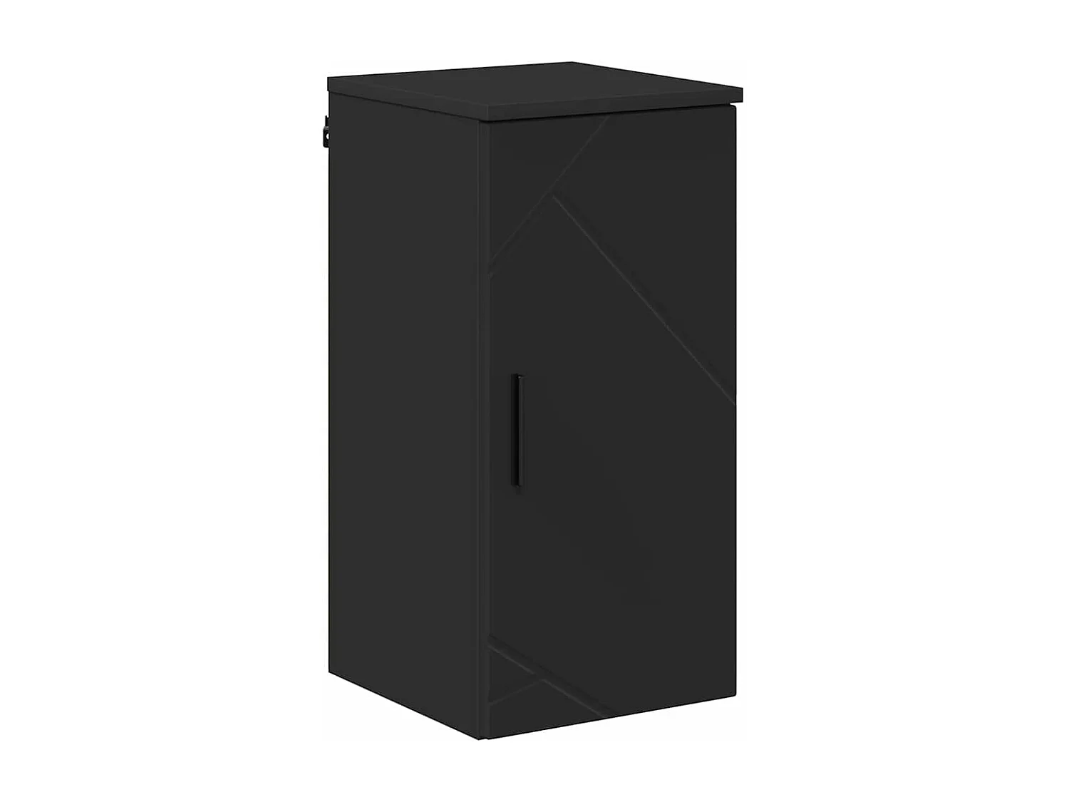 Ensemble de mobilier de salle de bain avec tiroir 5 pcs Noir