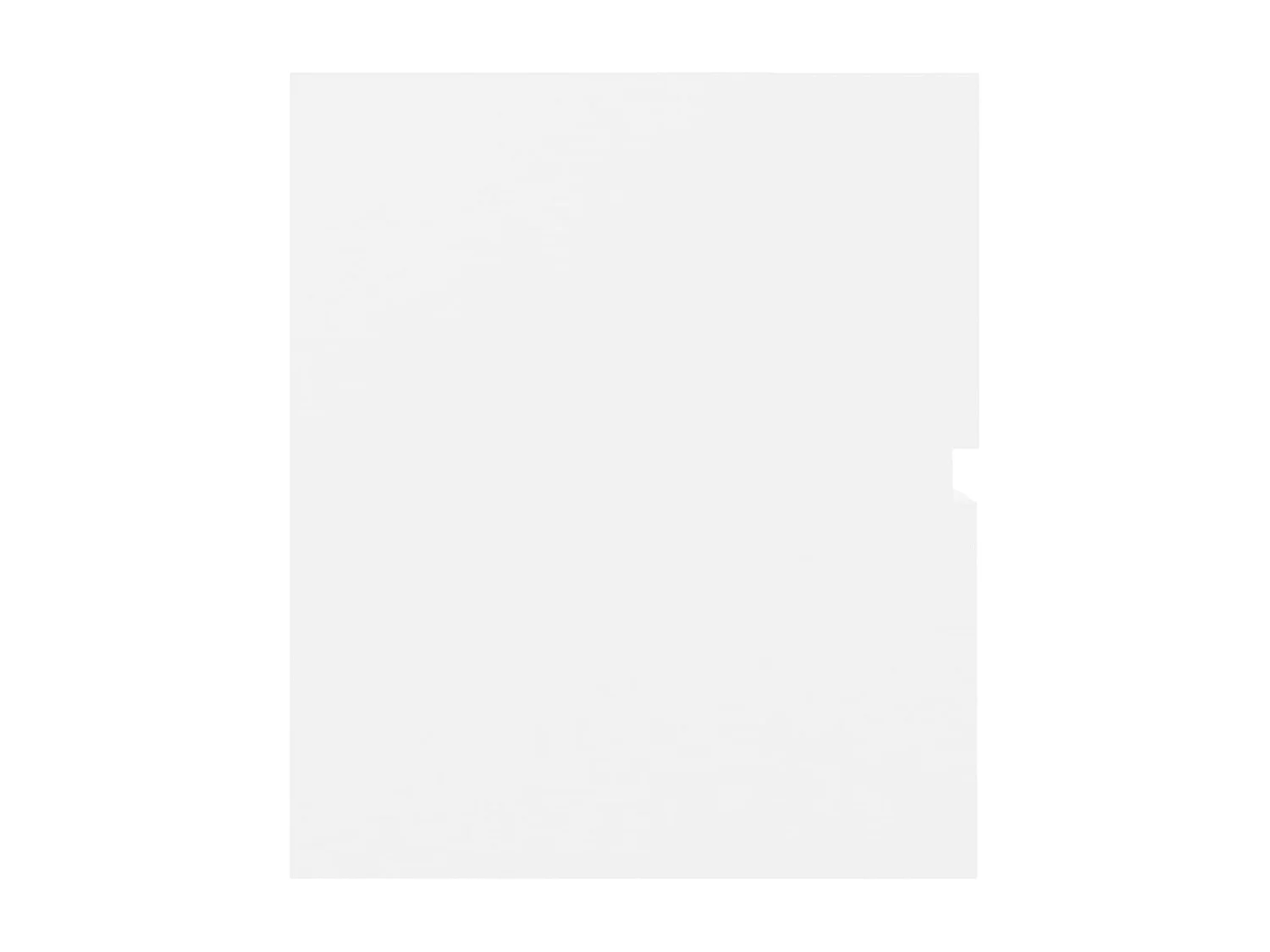 Muebles de baño de madera de ingeniería blanca