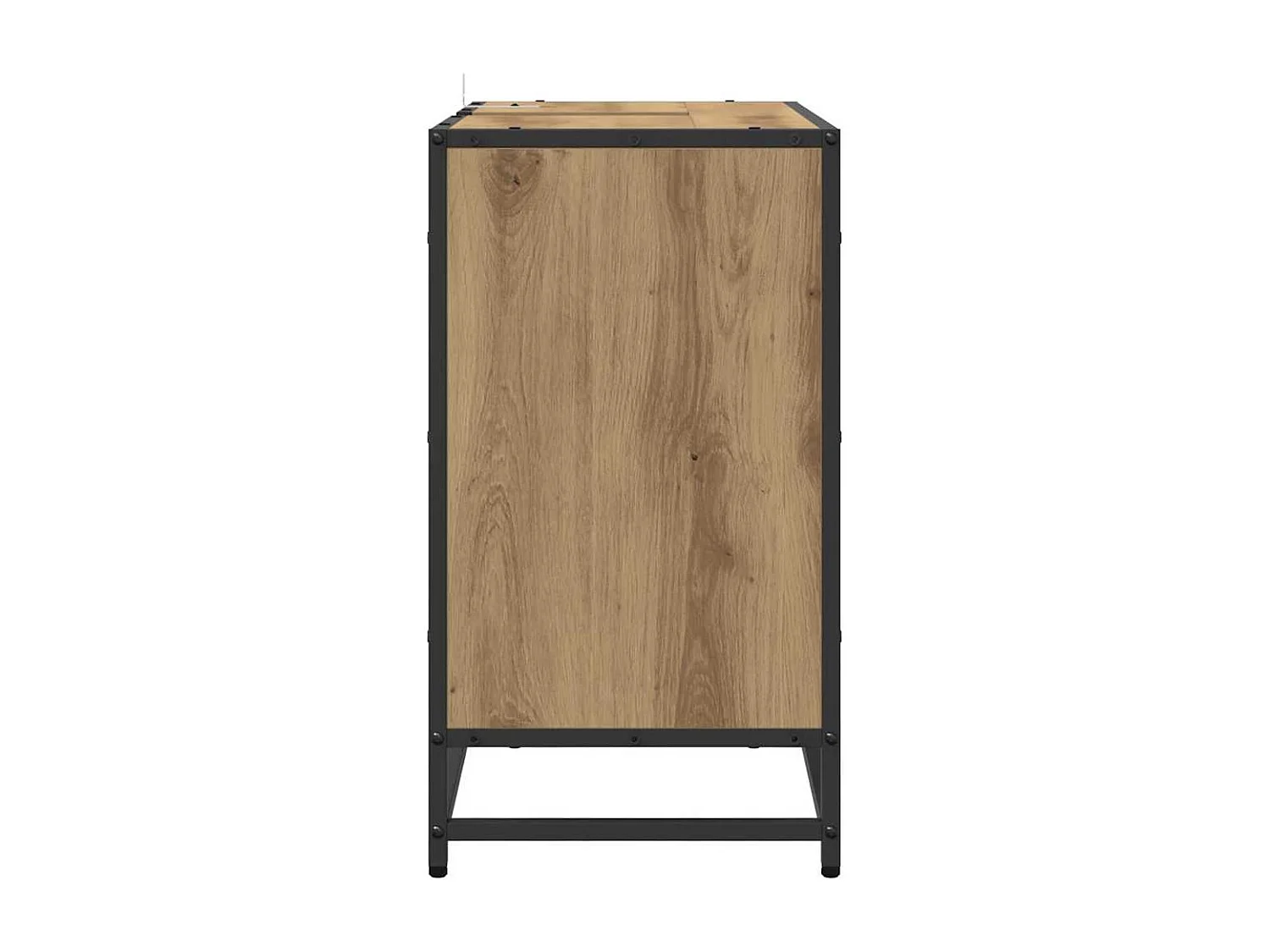 Meuble de Lavabo de Salle de Bain avec tiroir chêne artisanal