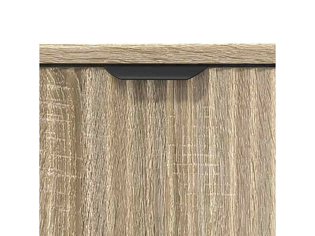 Set di mobili da bagno a quadri 3 pezzi Sonoma Oak