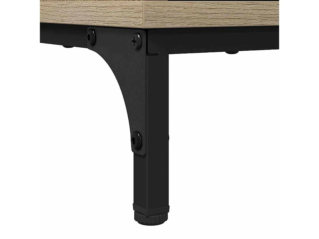 Set di mobili da bagno a quadri 3 pezzi Sonoma Oak