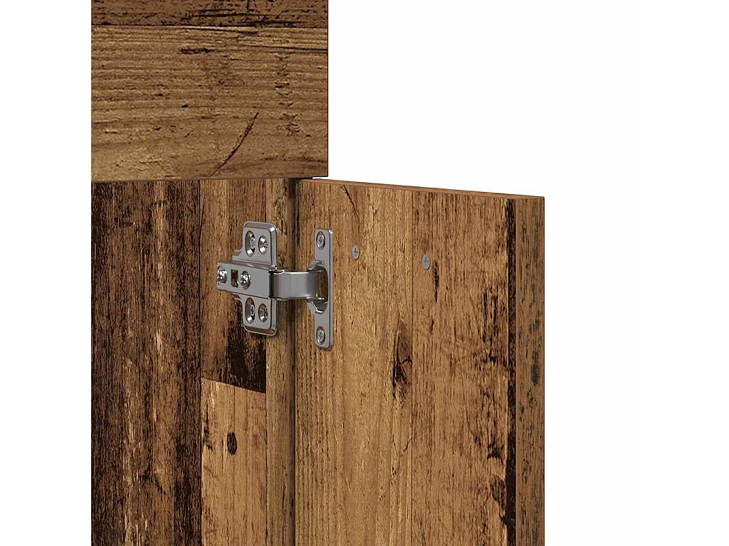 Ensemble de mobilier de salle de bain 3 pcs Bois Ancien