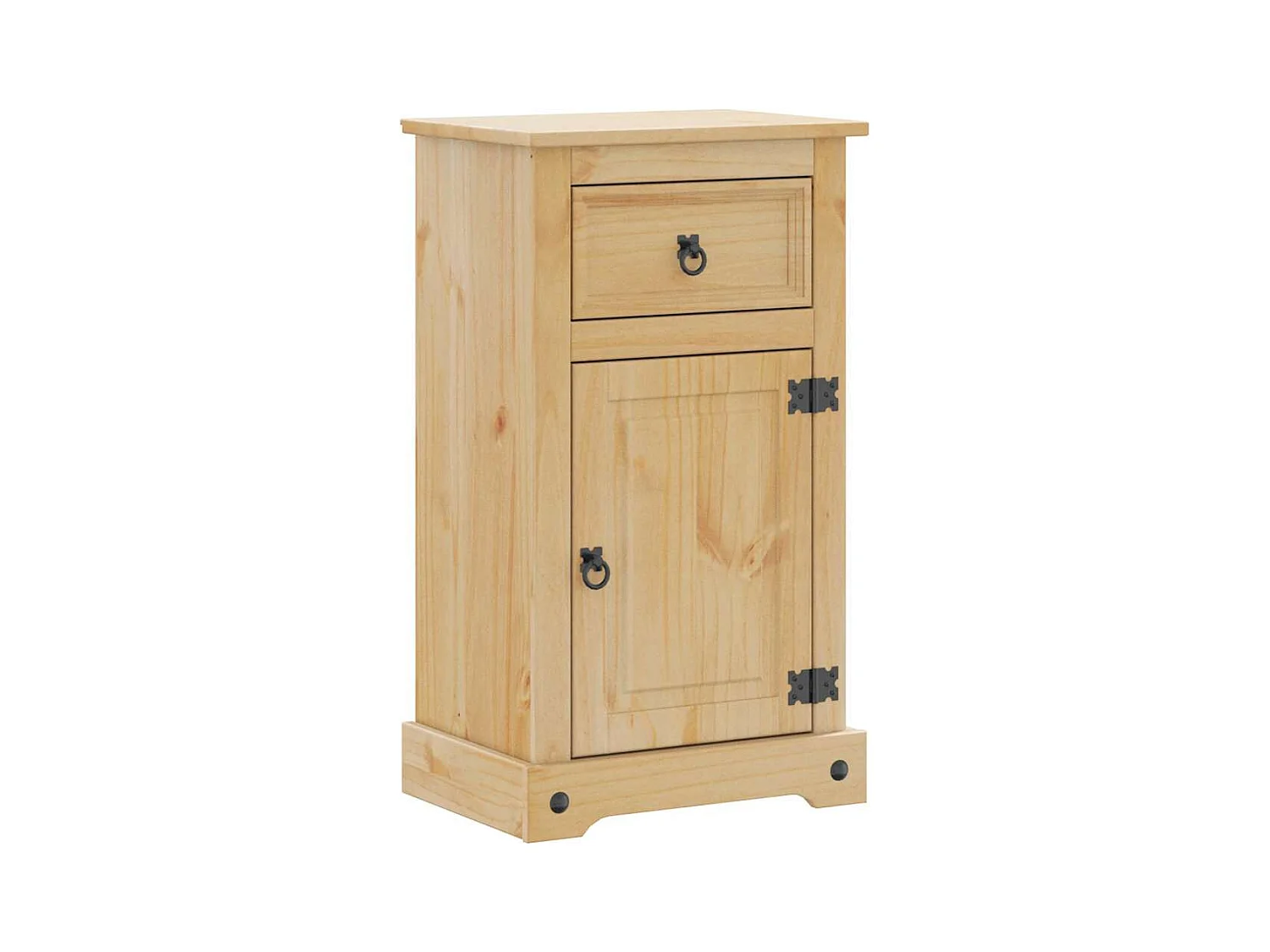 Conjunto de muebles de baño Corona de 2 piezas, madera maciza de pino