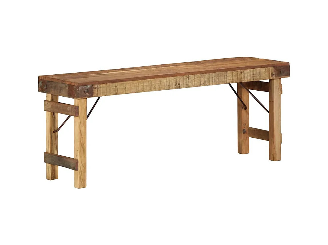 Bancs Marron Bois massif