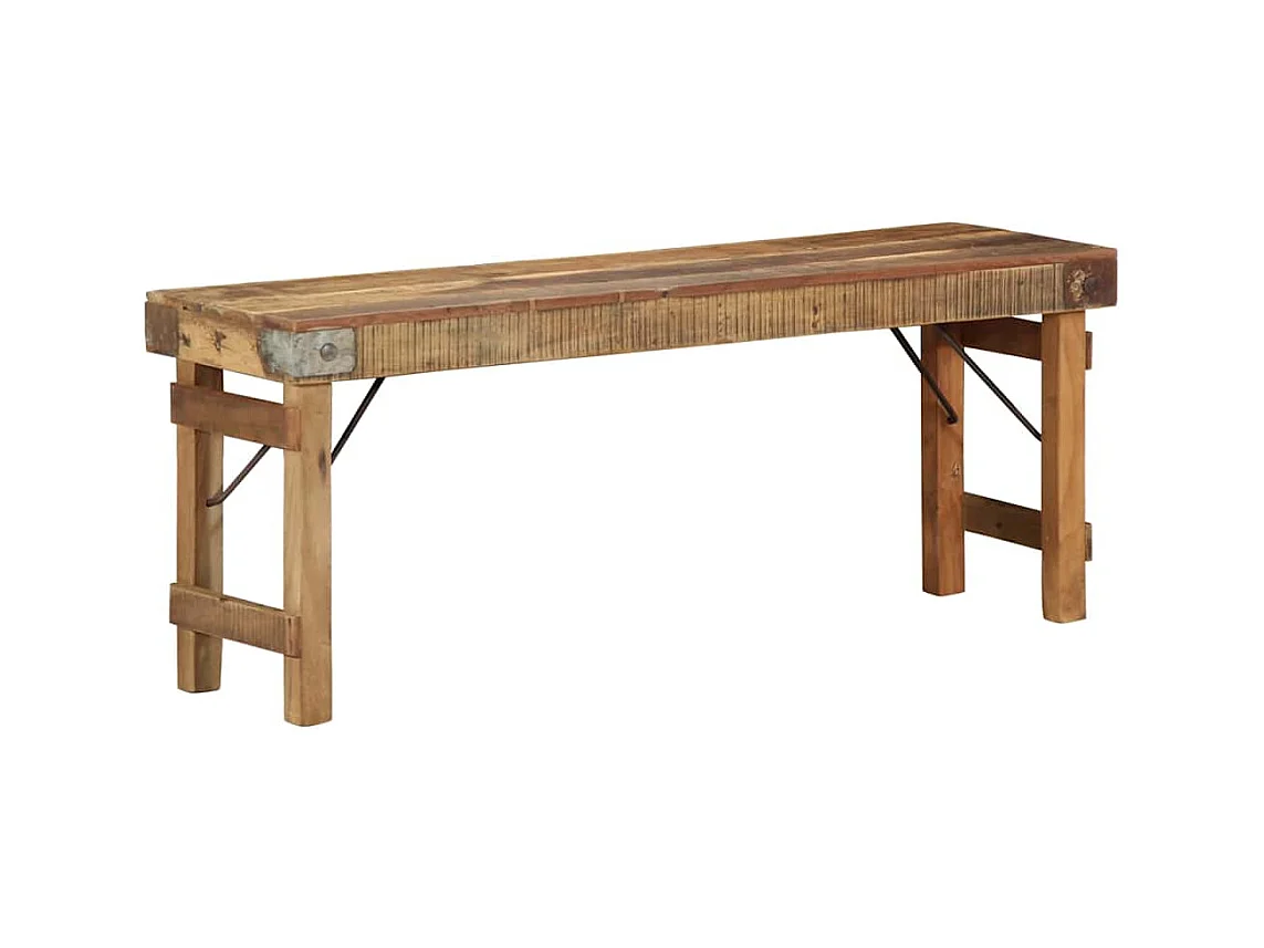 Bancs Marron Bois massif