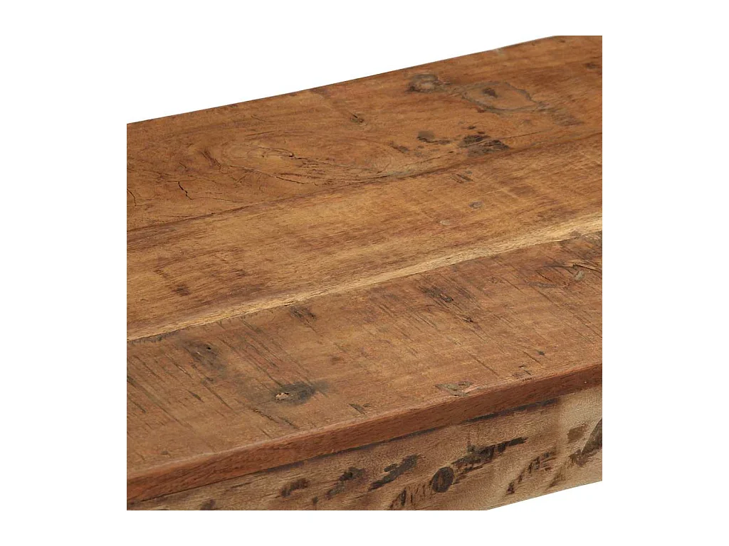 Bancs Marron Bois massif