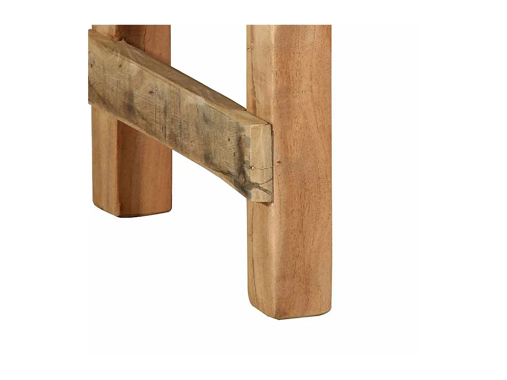 Bancs Marron Bois massif