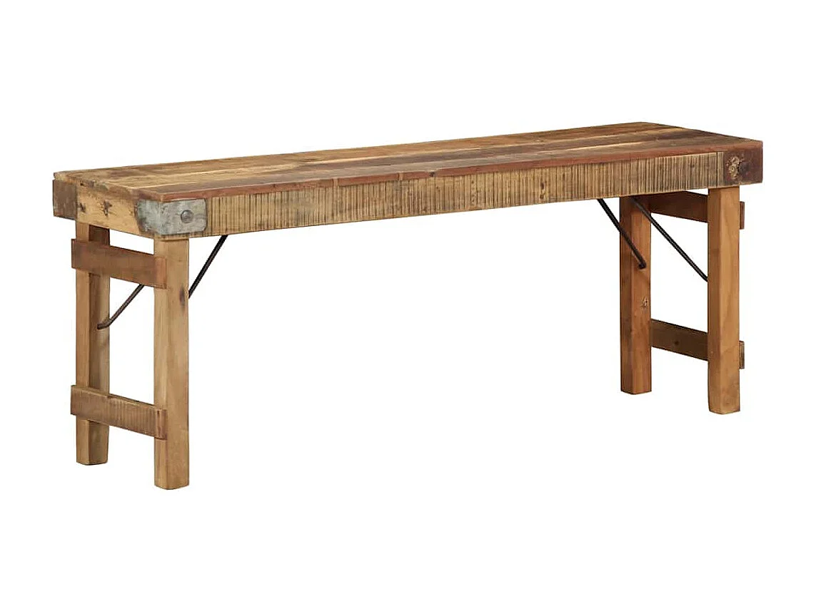 Bruine massief houten banken