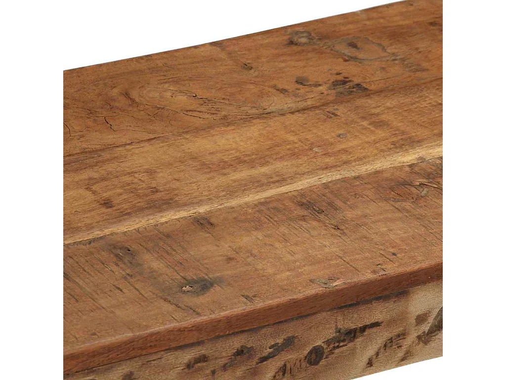 Bruine massief houten banken