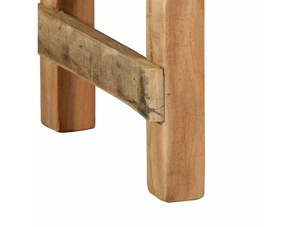 Bruine massief houten banken