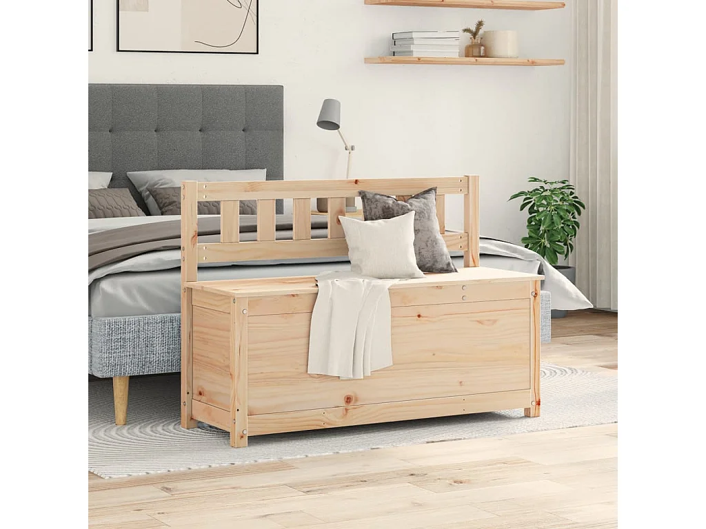 Banco 110x41x76,5 cm Madera maciza de pino