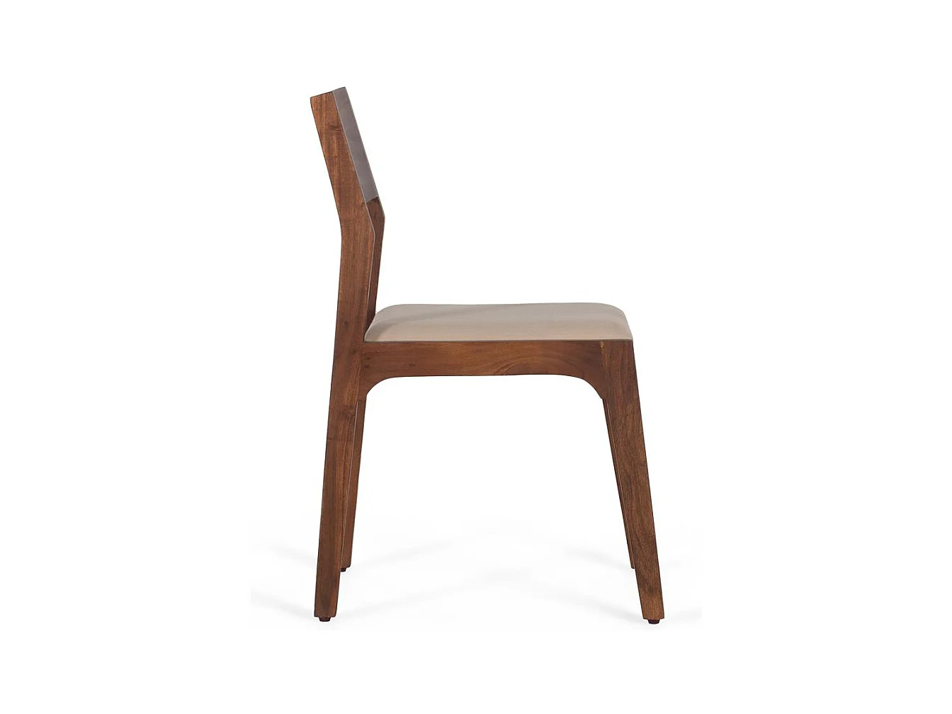 ENSEMBLE DE CHAISES EN BOIS D'ACACIA 2 Marrón.Giner y Colomer.85x52x44
