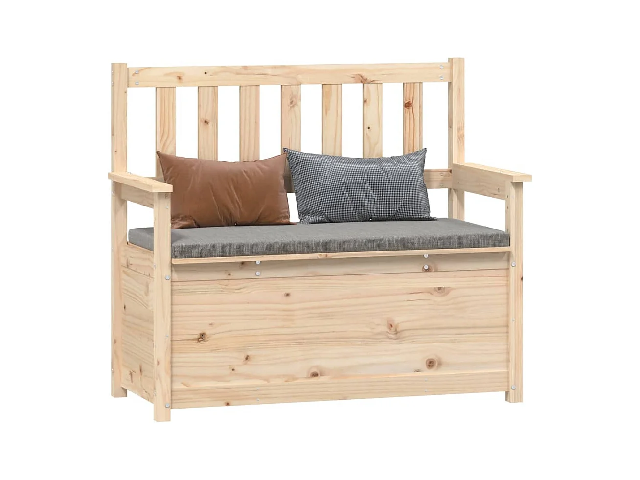 Banco 112,5x51,5x96,5 cm Madera maciza de pino