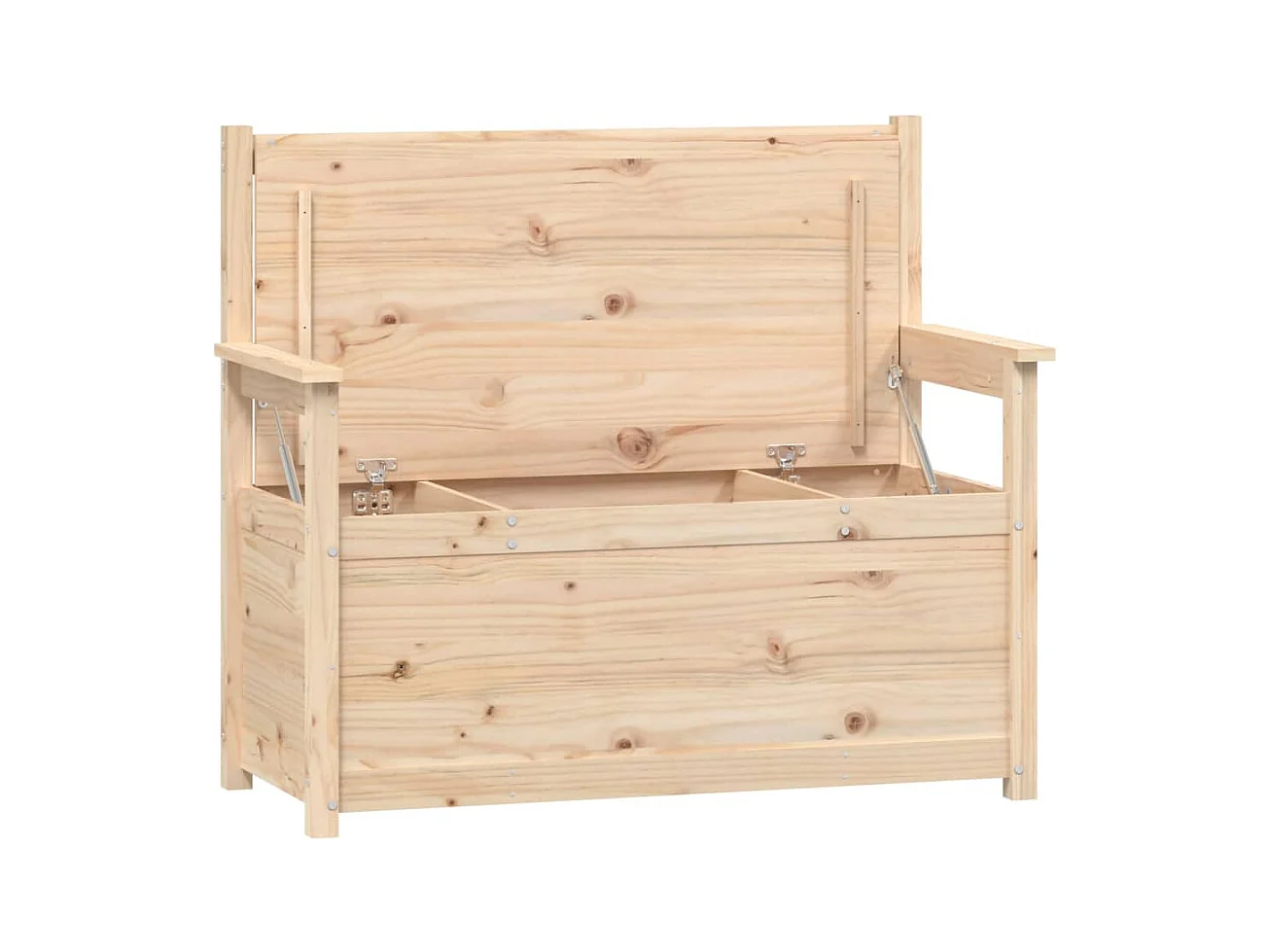 Banco 112,5x51,5x96,5 cm Madera maciza de pino