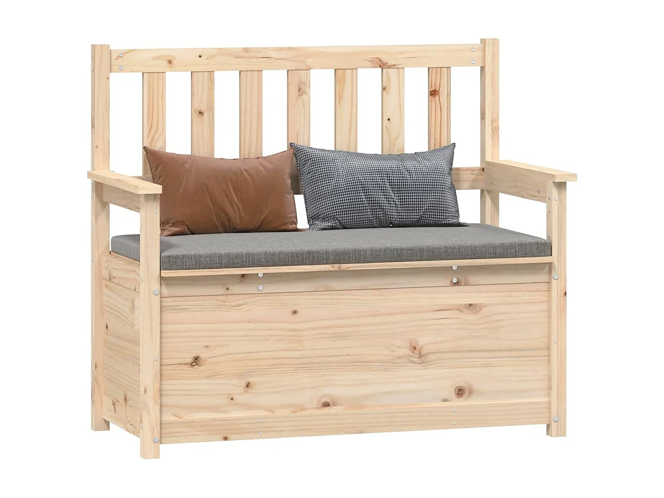 Banco 112,5x51,5x96,5 cm Madera maciza de pino