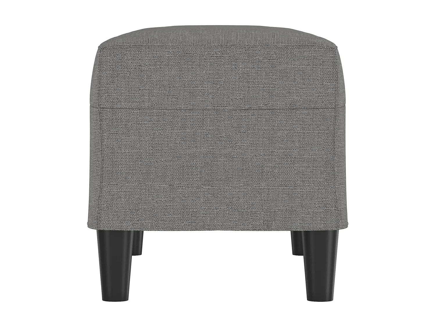 Banc Gris foncé 70x35x41 cm Tissu