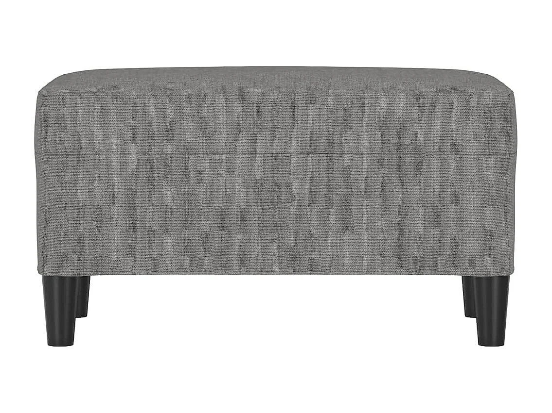 Banc Gris foncé 70x35x41 cm Tissu